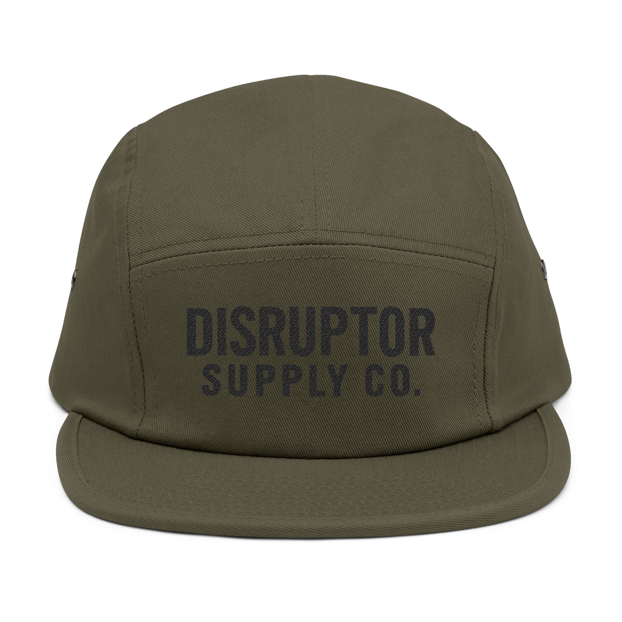 Disruptor Supply Co. 5 - Panel Cap — Casual Streetwear Hat - Disruptor Supply Co.