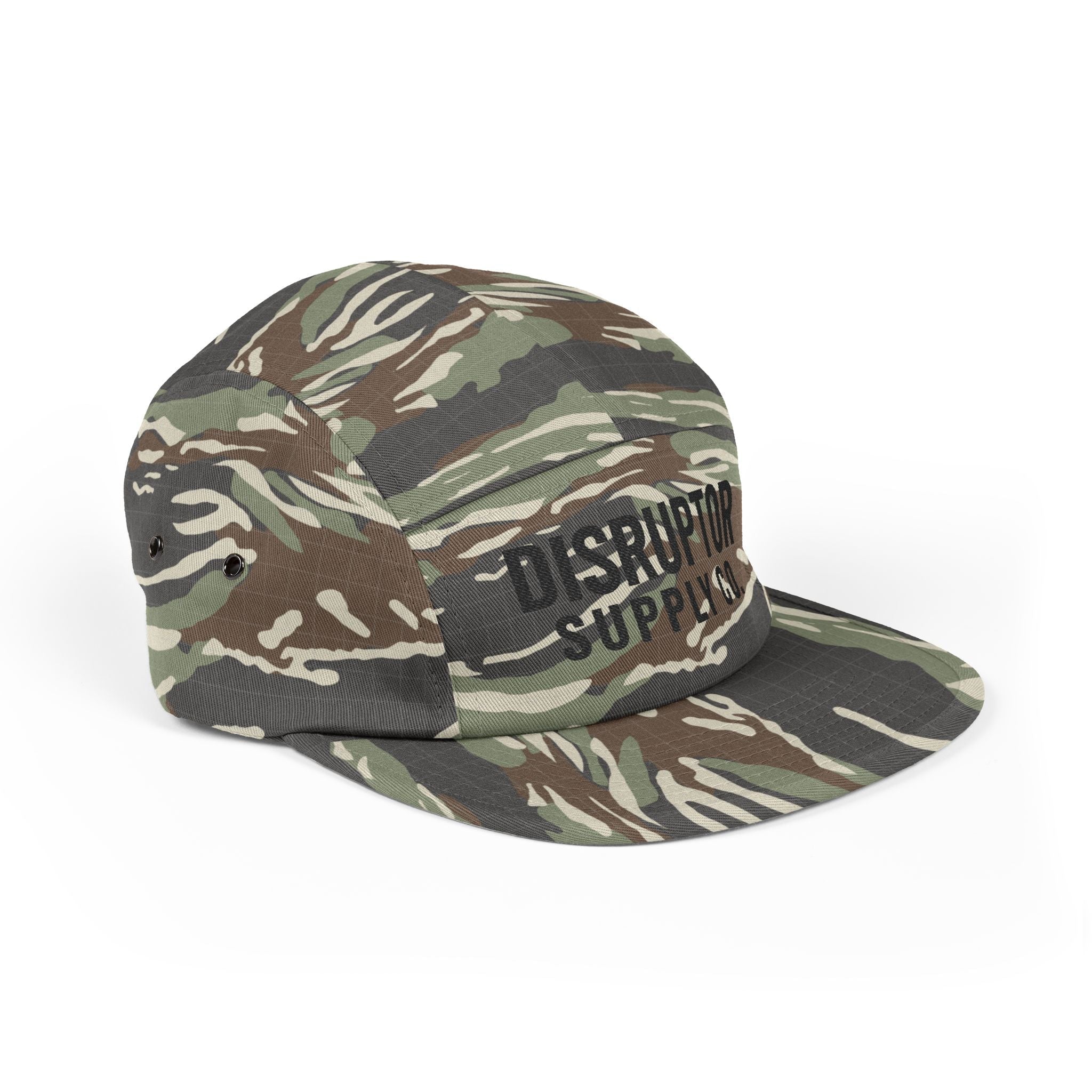 Disruptor Supply Co. 5 - Panel Cap — Casual Streetwear Hat - Disruptor Supply Co.