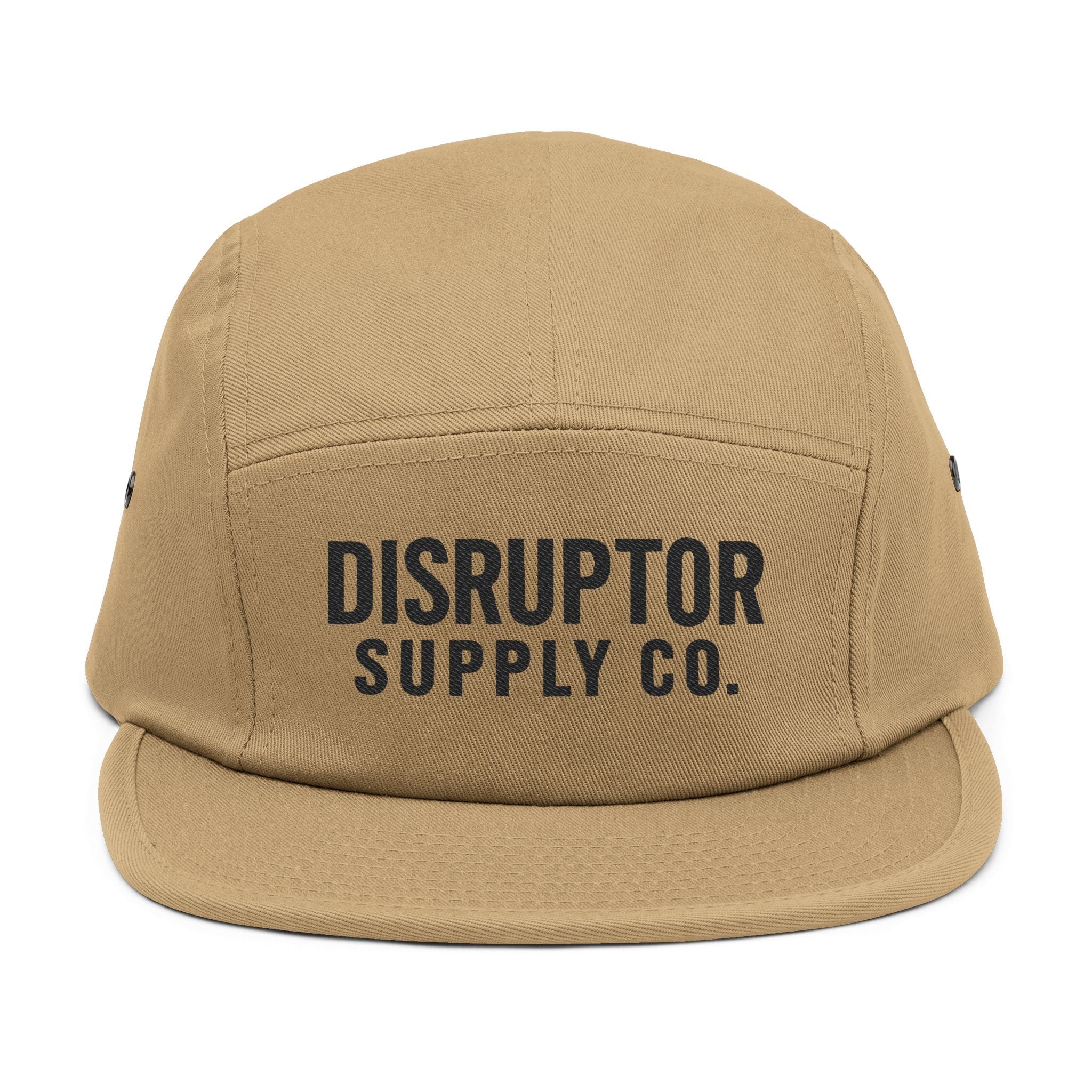 Disruptor Supply Co. 5 - Panel Cap — Casual Streetwear Hat - Disruptor Supply Co.