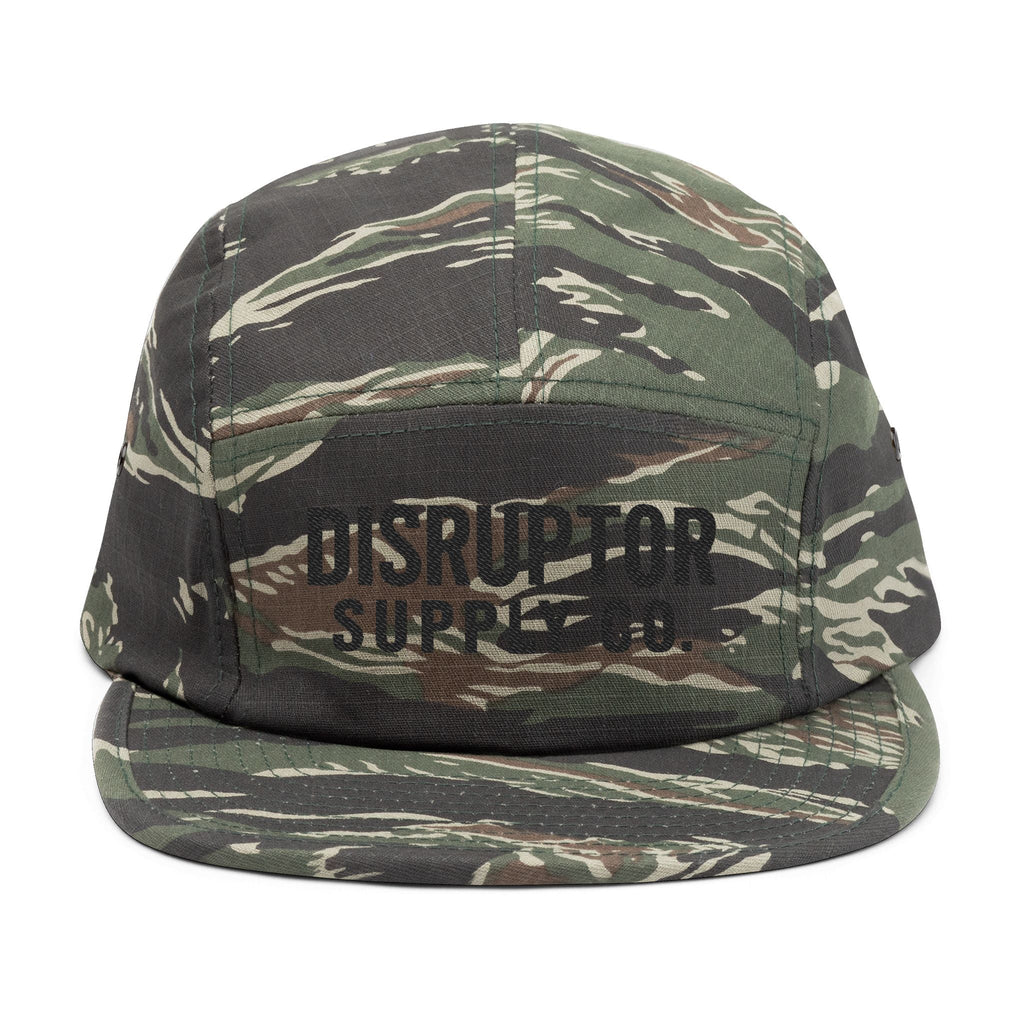 Disruptor Supply Co. 5 - Panel Cap — Casual Streetwear Hat - Disruptor Supply Co.