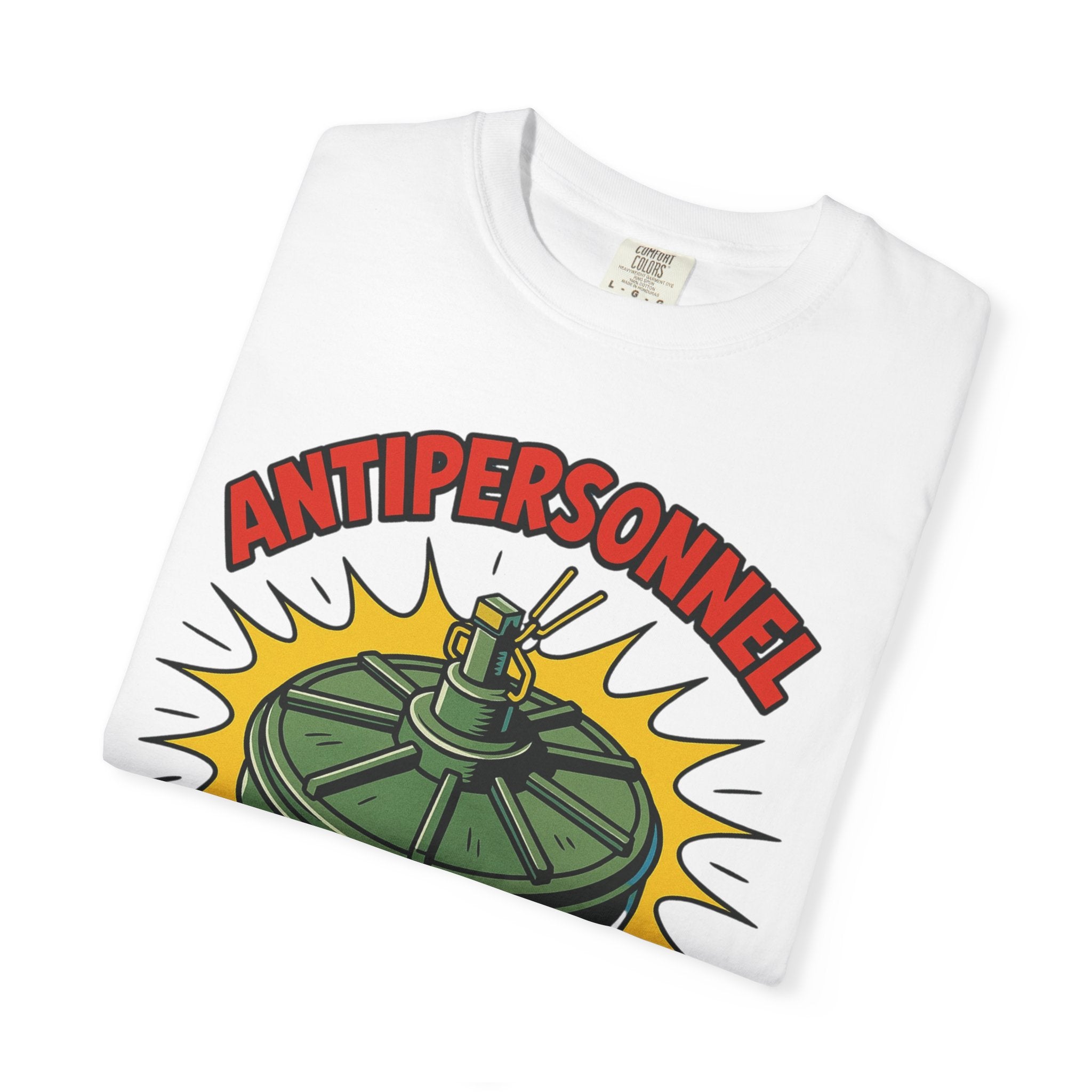 Disruptor Supply Co. Antipersonnel Social Club T‑Shirt — Graphic Mine Design, Military Streetwear - Disruptor Supply Co.