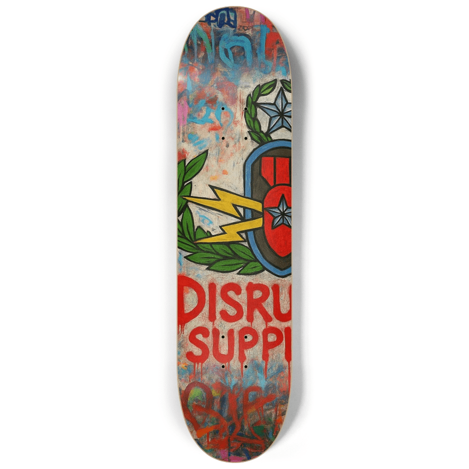 Disruptor Supply Co. - Bomb Suit Graffiti Skateboard Series - Disruptor Supply Co.