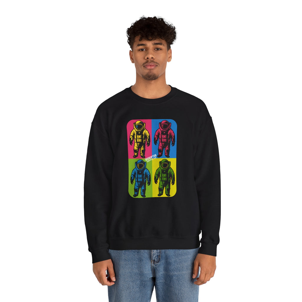 Disruptor Supply Co. Bomb Suit Pop Art Crewneck Sweatshirt - Disruptor Supply Co.