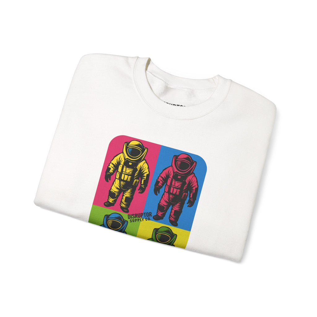 Disruptor Supply Co. Bomb Suit Pop Art Crewneck Sweatshirt - Disruptor Supply Co.