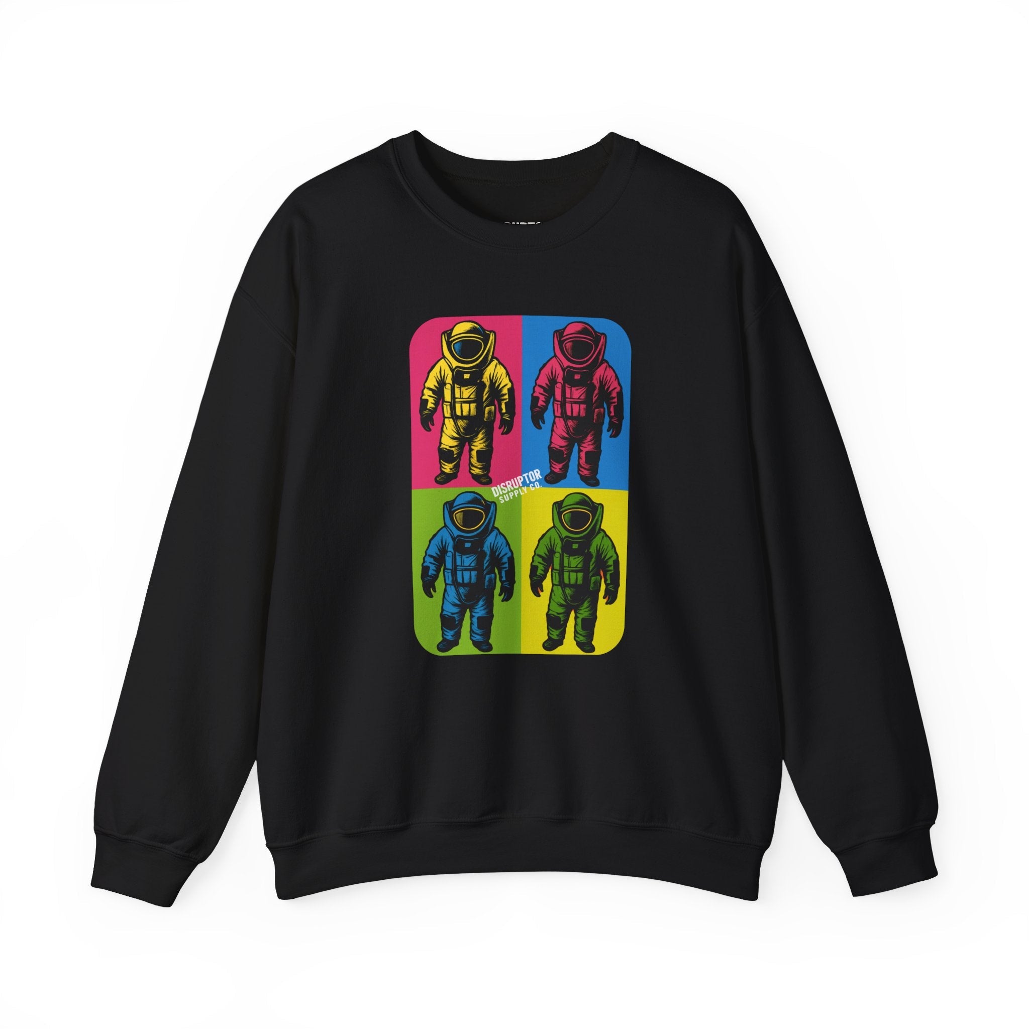 Disruptor Supply Co. Bomb Suit Pop Art Crewneck Sweatshirt - Disruptor Supply Co.