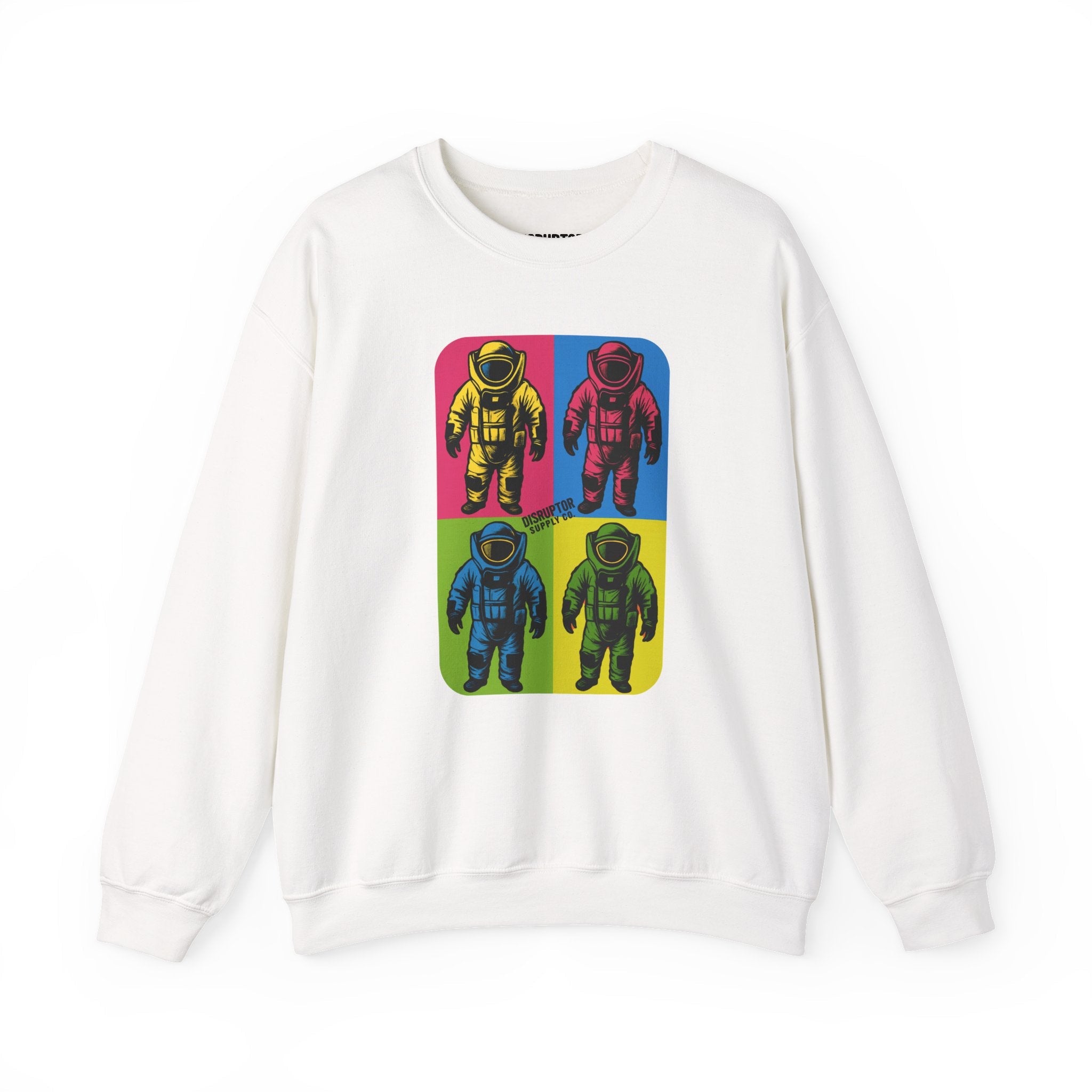 Disruptor Supply Co. Bomb Suit Pop Art Crewneck Sweatshirt - Disruptor Supply Co.