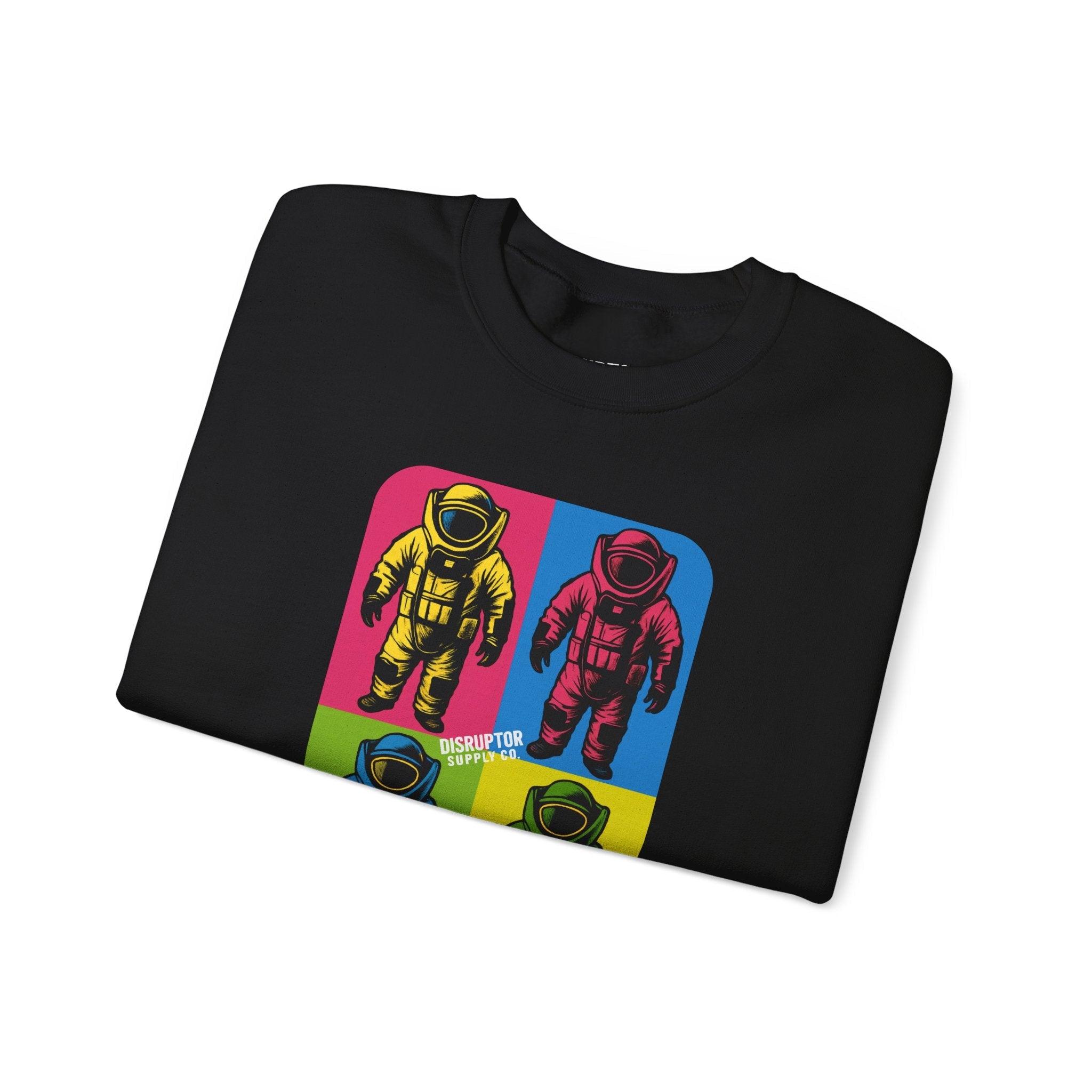 Disruptor Supply Co. Bomb Suit Pop Art Crewneck Sweatshirt - Disruptor Supply Co.