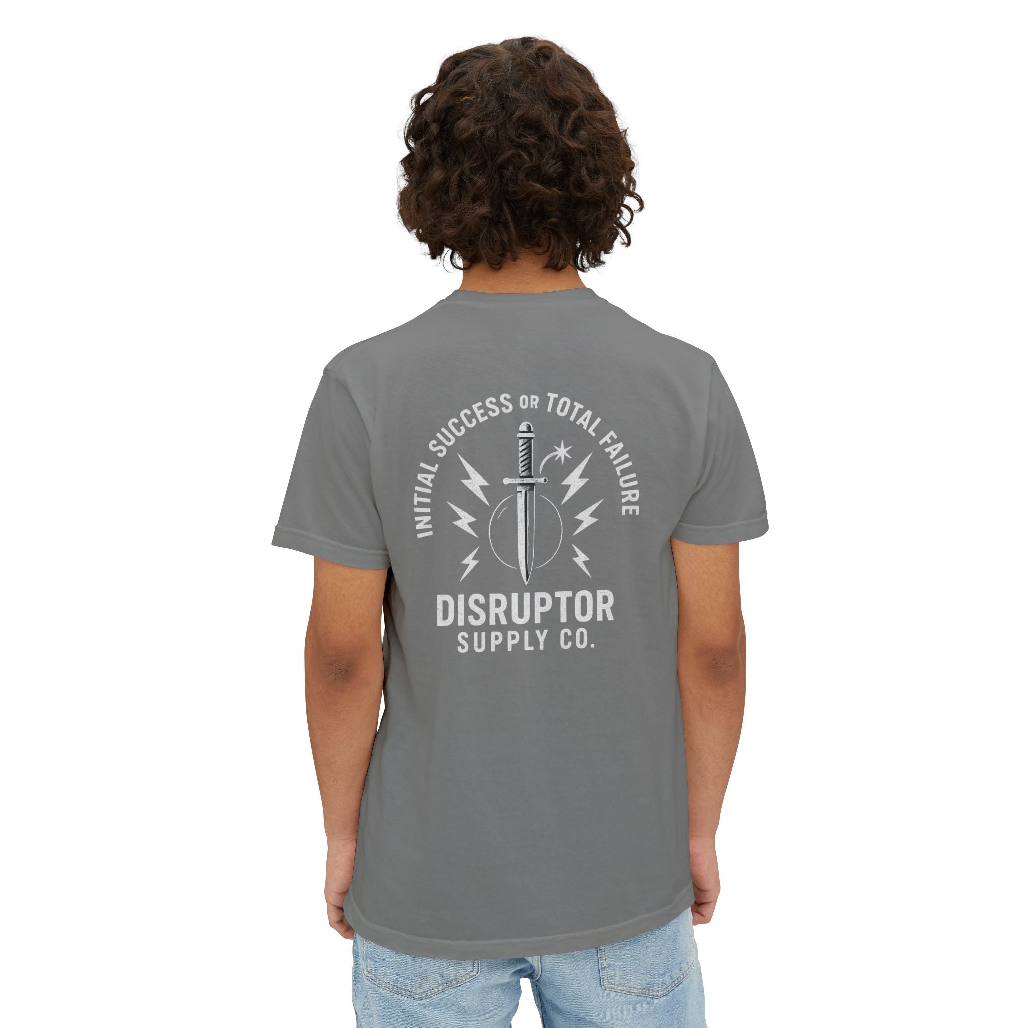 Disruptor Supply Co. “Initial Success or Total Failure” Pocket Tee - Disruptor Supply Co.