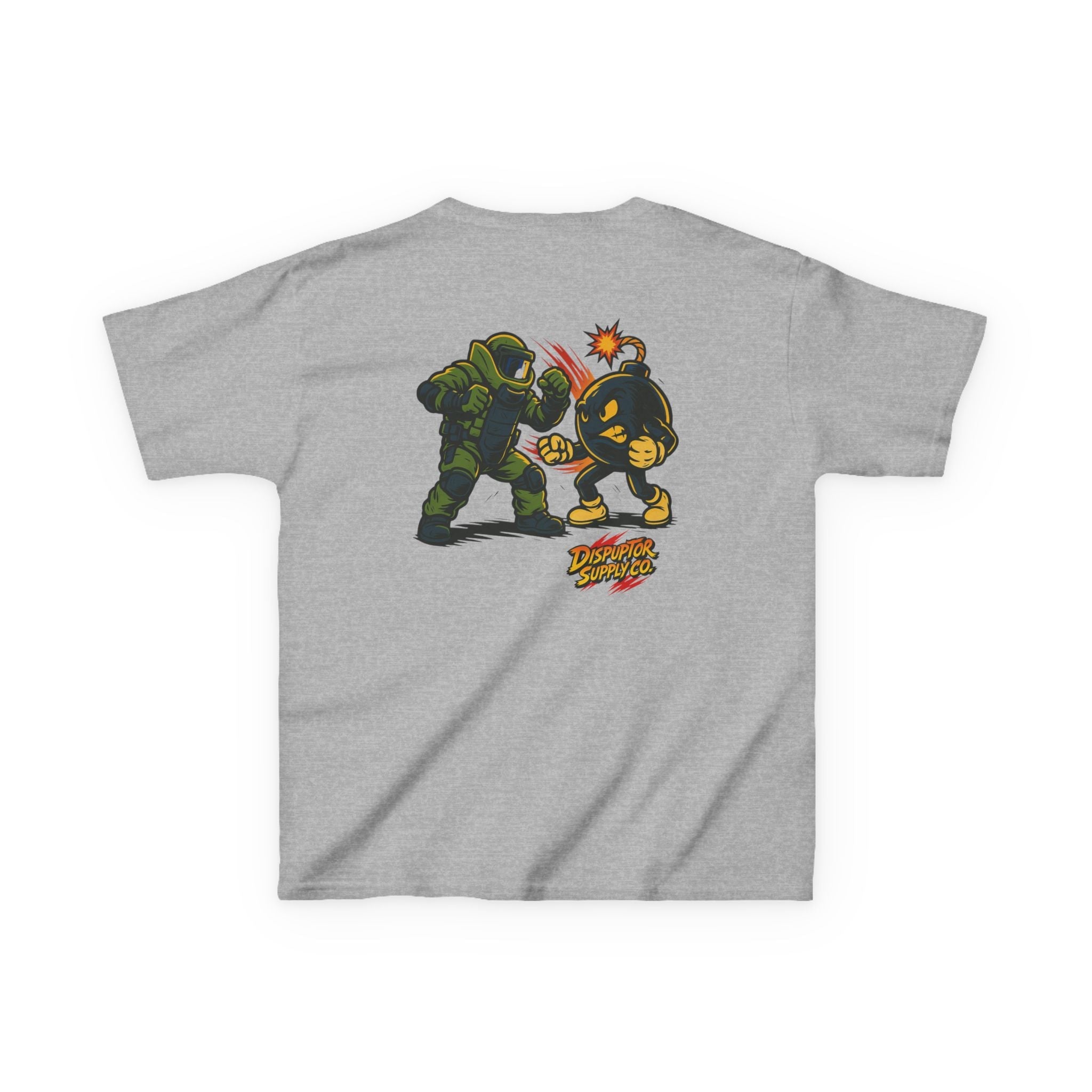Disruptor Supply Co. Kids Street Fighter Tee — Bomb Squad Graphic Shirt - Disruptor Supply Co.