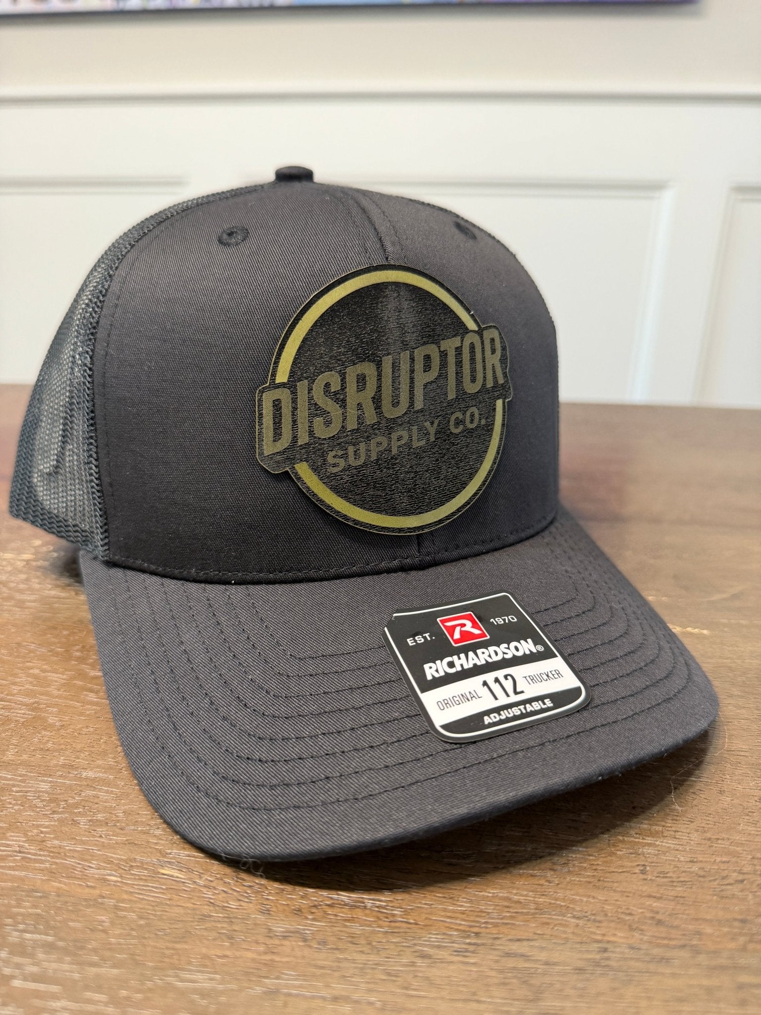 Disruptor Supply Co. - Leather Patch Hats - Disruptor Supply Co.