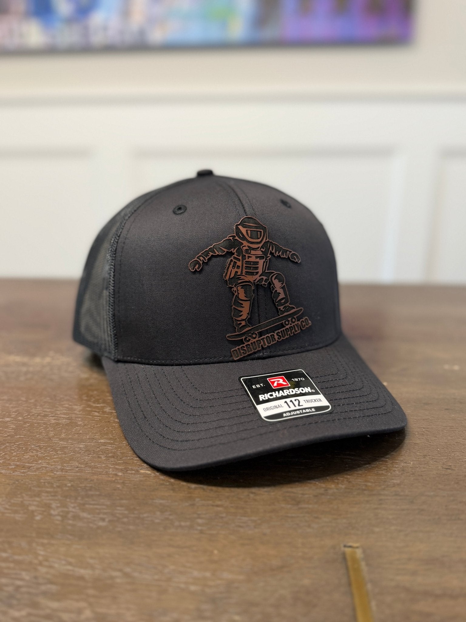Disruptor Supply Co. - Leather Patch Hats - Disruptor Supply Co.