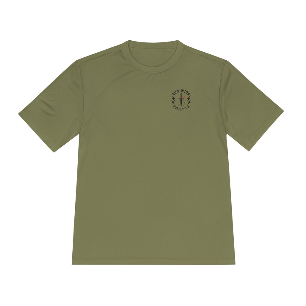 Disruptor Supply Co. Logo Tee — Moisture‑Wicking Performance Shirt - Disruptor Supply Co.