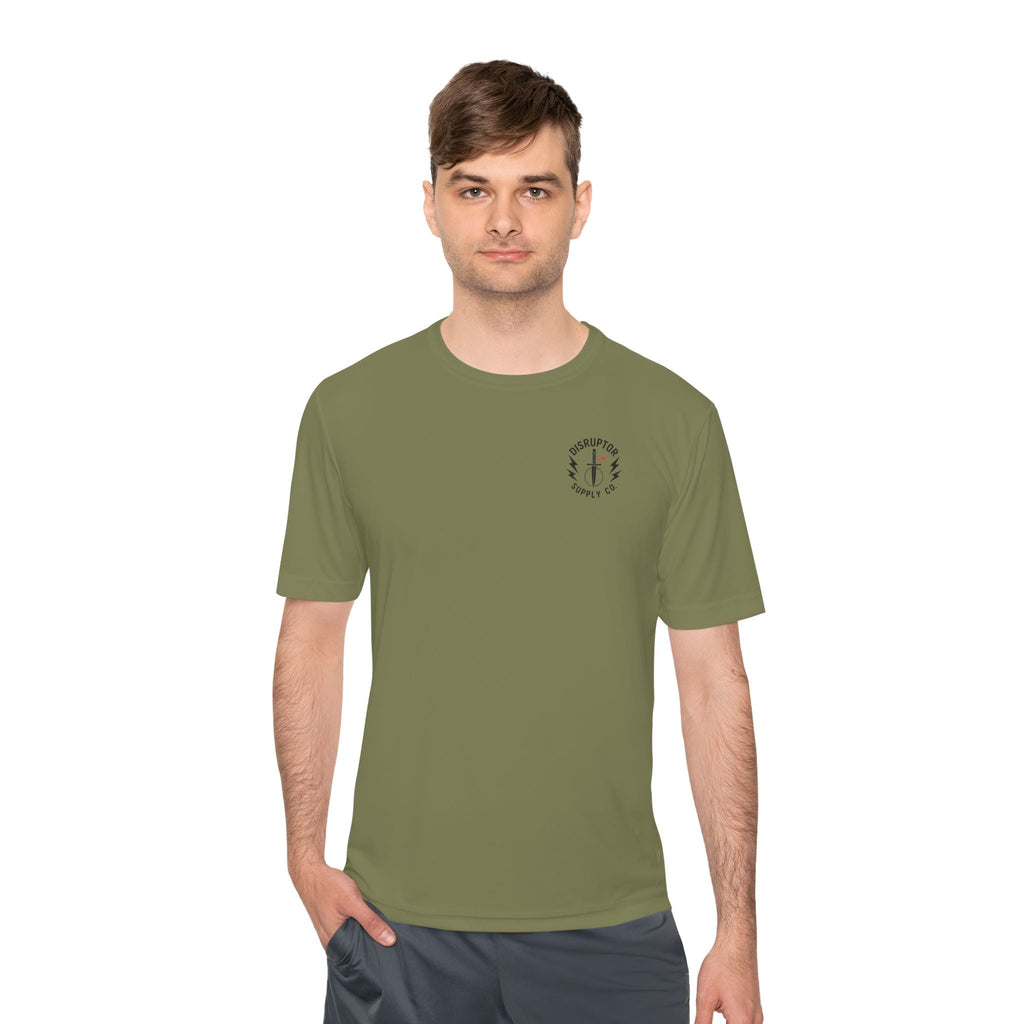 Disruptor Supply Co. Logo Tee — Moisture‑Wicking Performance Shirt - Disruptor Supply Co.