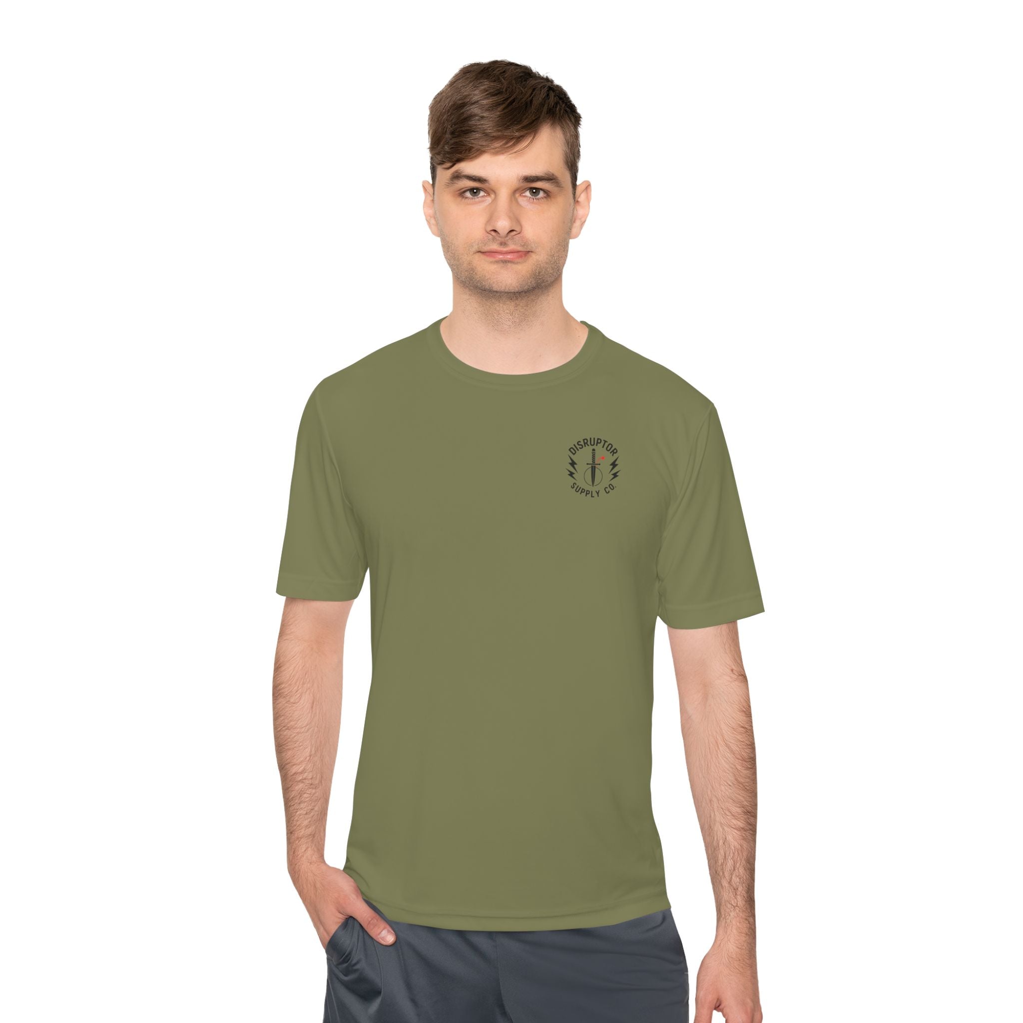 Disruptor Supply Co. Logo Tee — Moisture‑Wicking Performance Shirt - Disruptor Supply Co.