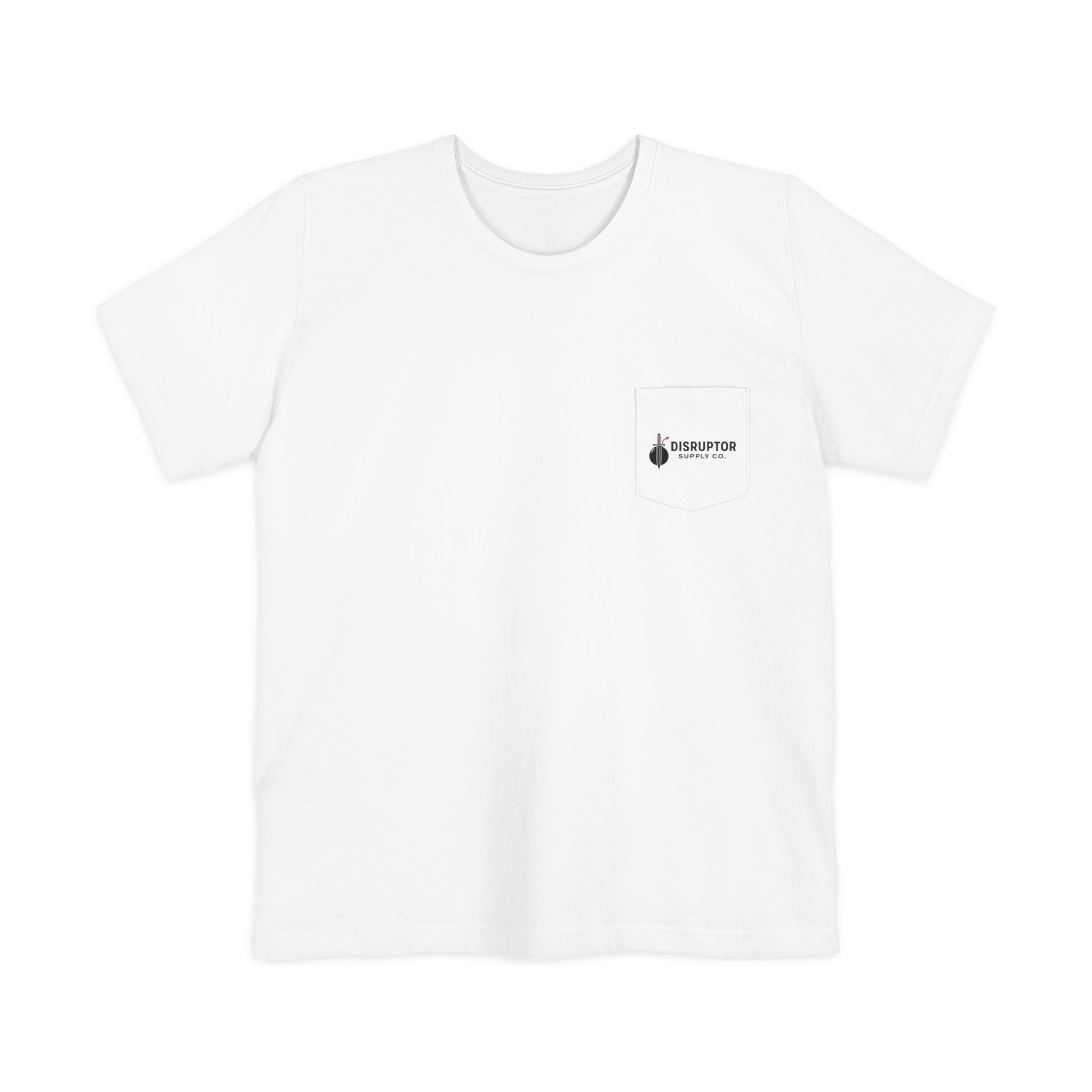 Disruptor Supply Co. Pocket T-Shirt — Dagger Logo Graphic Tee - Disruptor Supply Co.