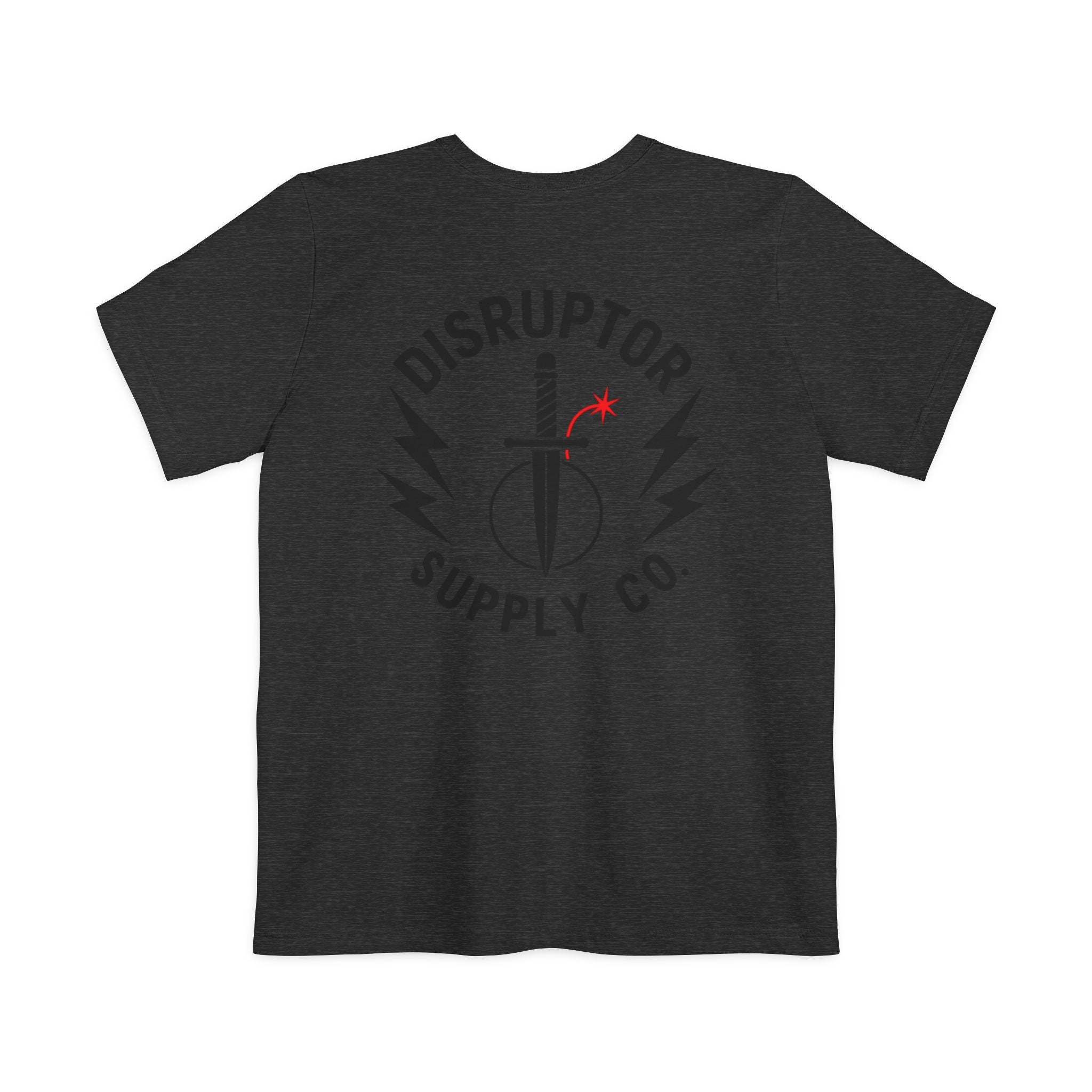 Disruptor Supply Co. Pocket T-Shirt — Dagger Logo Graphic Tee - Disruptor Supply Co.