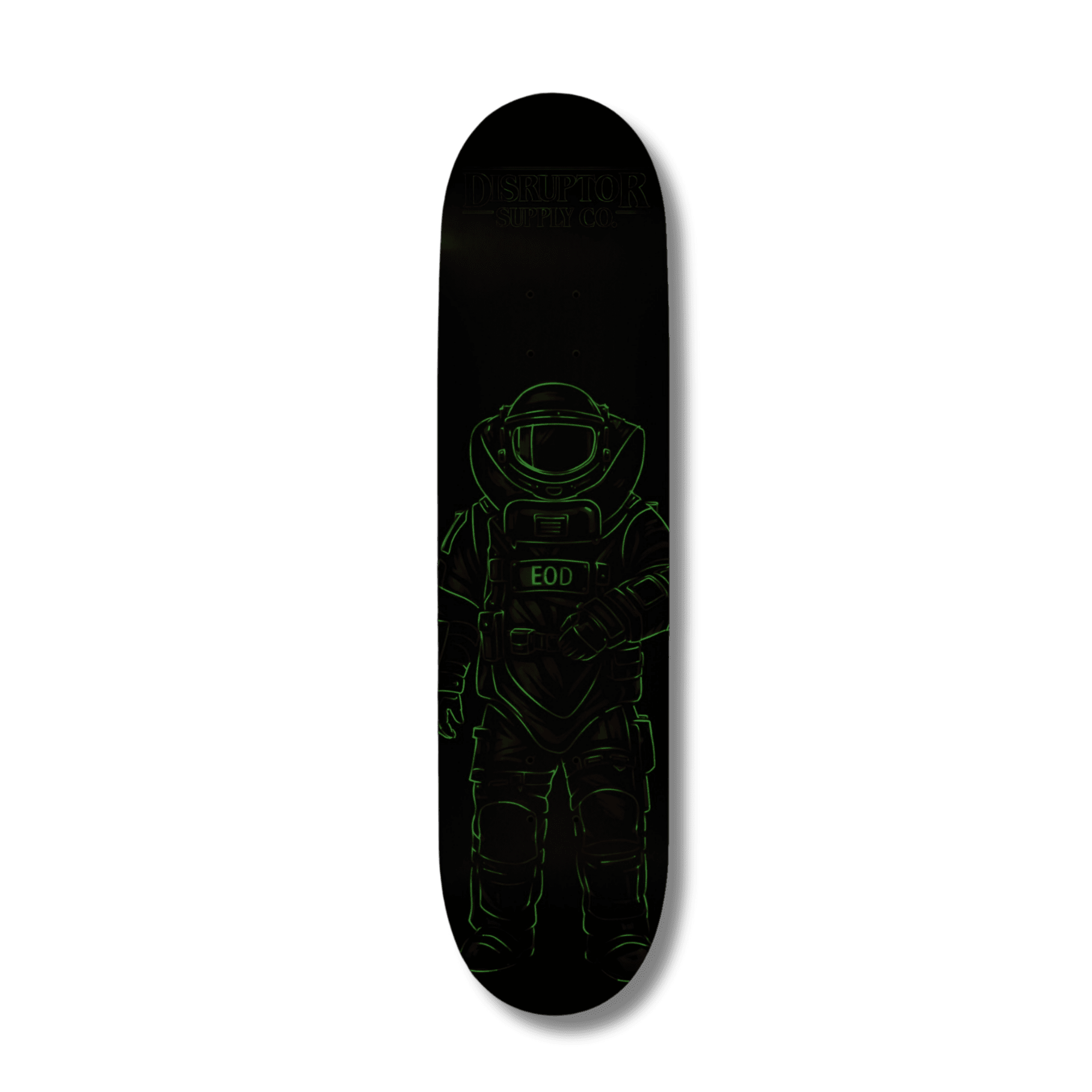 Disruptor Supply Co. - Strange AF Glow in the Dark Skateboard - Disruptor Supply Co.
