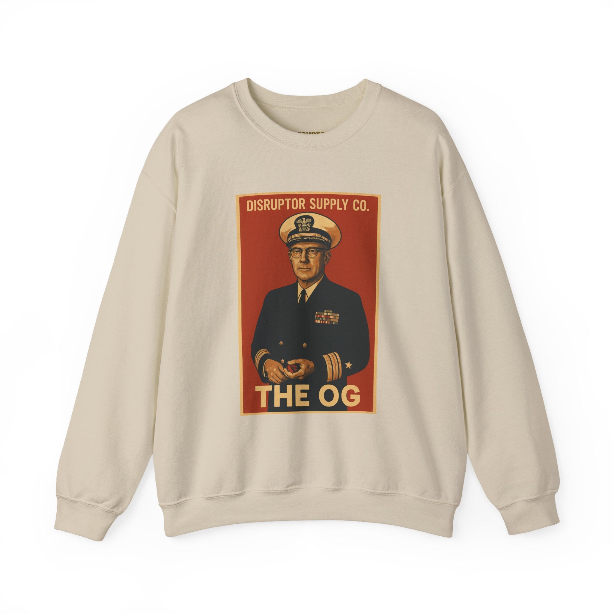 Disruptor Supply Co “The OG” Crewneck Sweatshirt — Draper Kauffman - Disruptor Supply Co.