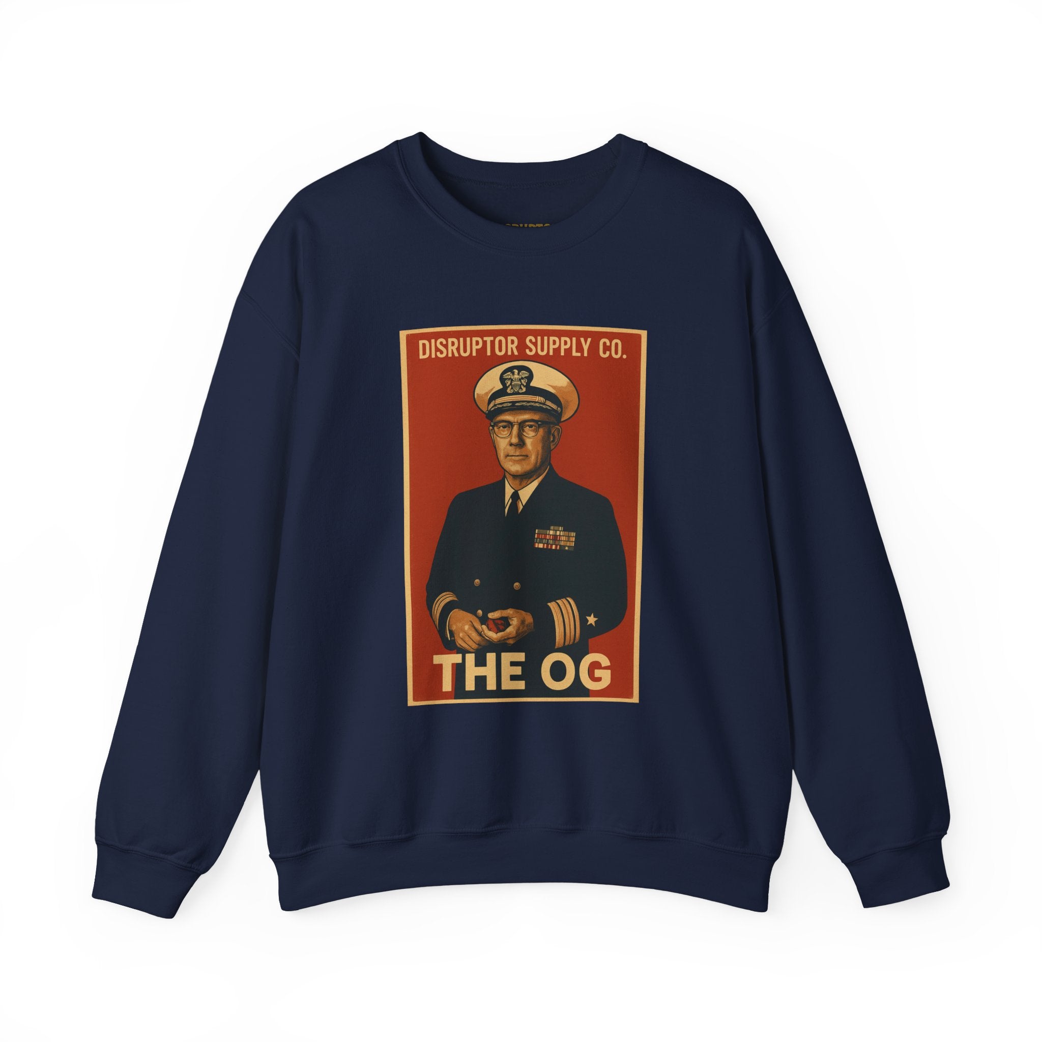 Disruptor Supply Co “The OG” Crewneck Sweatshirt — Draper Kauffman - Disruptor Supply Co.