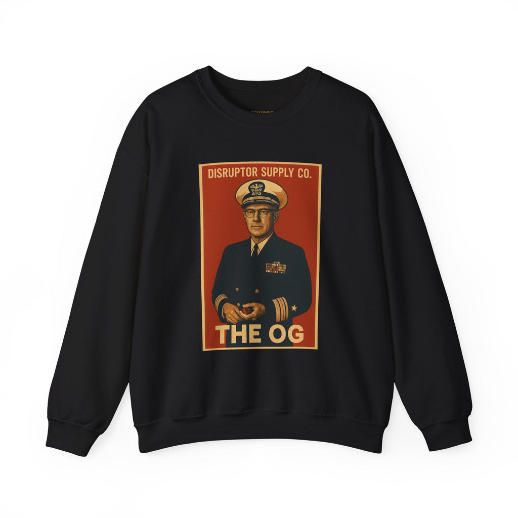 Disruptor Supply Co “The OG” Crewneck Sweatshirt — Draper Kauffman - Disruptor Supply Co.
