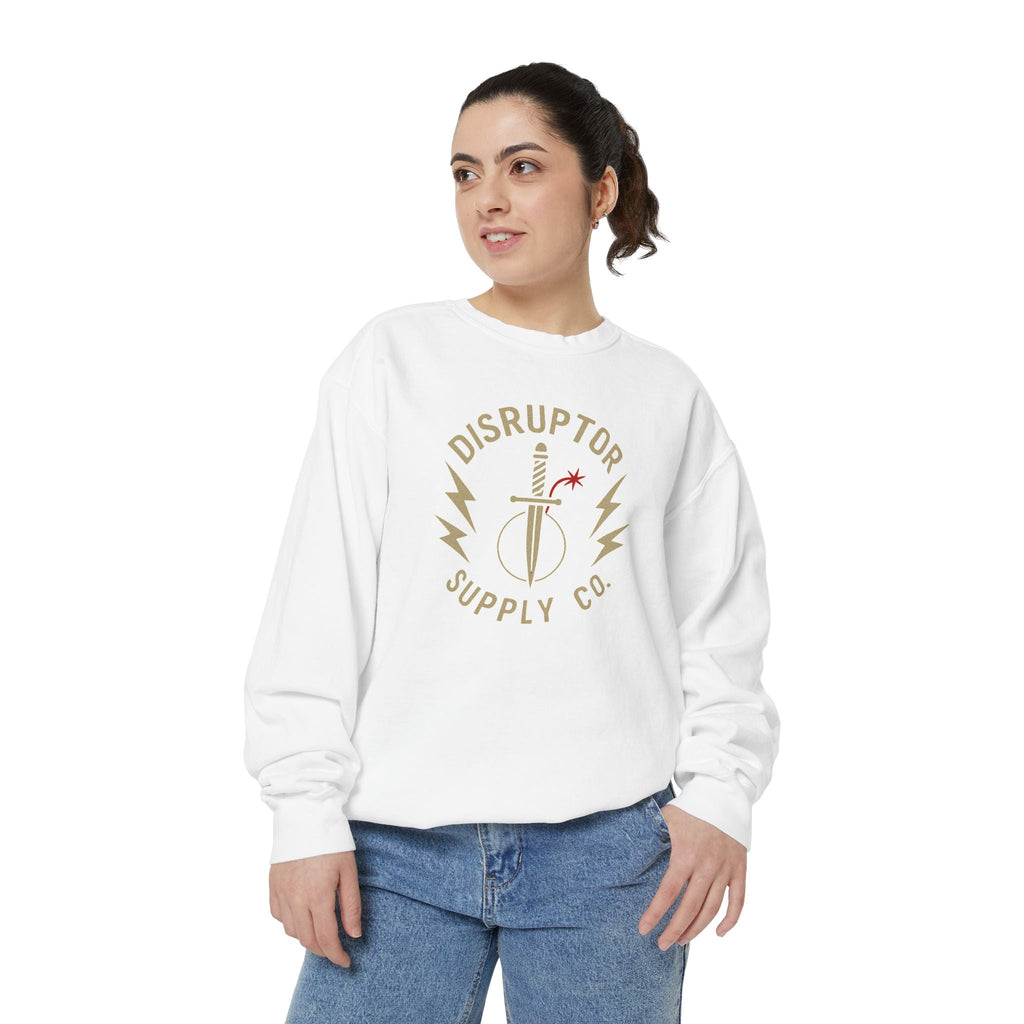Disruptor Supply Co. Women’s Logo Sweatshirt — Dagger & Bomb - Disruptor Supply Co.