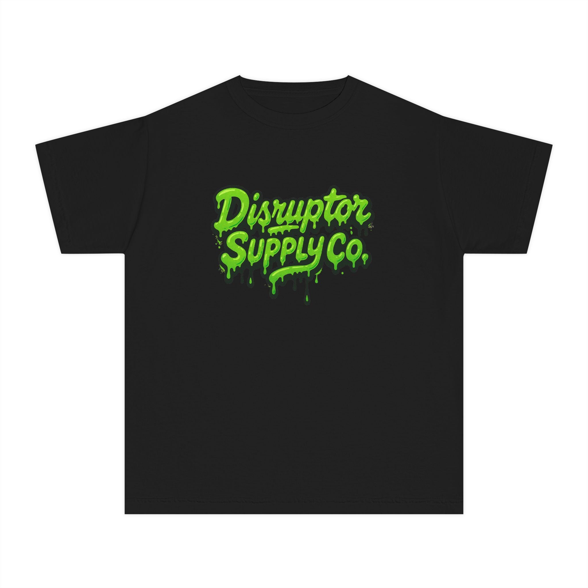Disruptor Supply Co. Youth Slime T‑Shirt — Disruptor Supply Co. Neon Slime Logo Tee - Disruptor Supply Co.