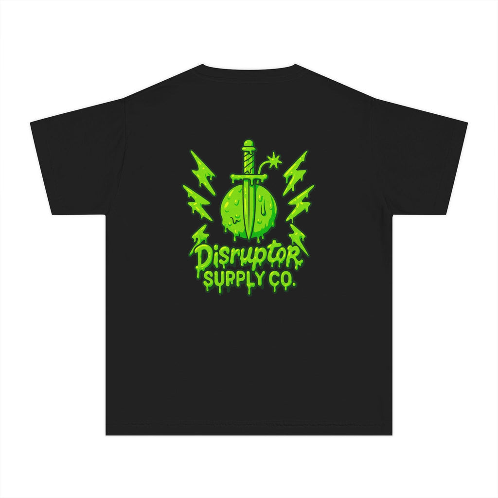 Disruptor Supply Co. Youth Slime T‑Shirt — Disruptor Supply Co. Neon Slime Logo Tee - Disruptor Supply Co.