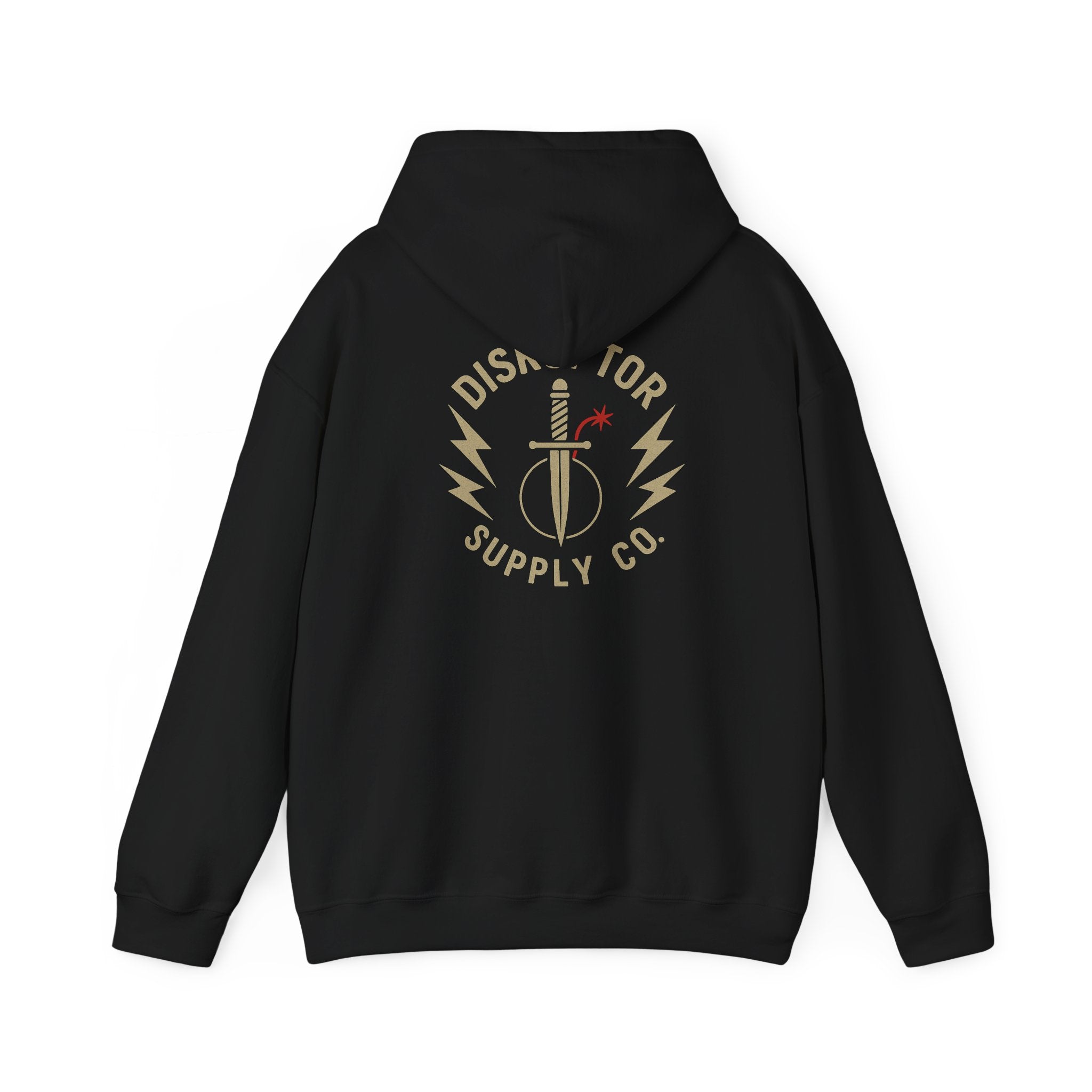 Distributor Supply Co. Logo Hoodie — Sword & Lightning Men's Streetwear Hoodie - Disruptor Supply Co.